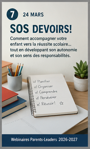 Affiche SOS Devoirs