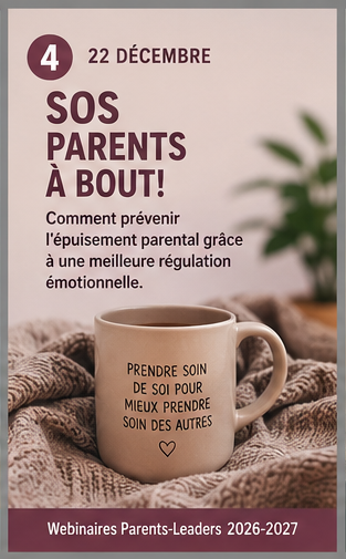 Affiche SOS Parents à bout