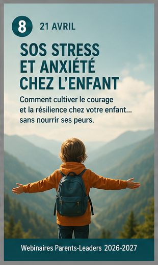 Affiche SOS Stress et anxiété
